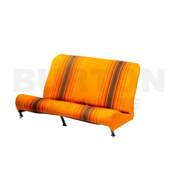 Istuimien verhoilusarja, oranssi Raye, Citroën 2CV / Dyane - Image 3