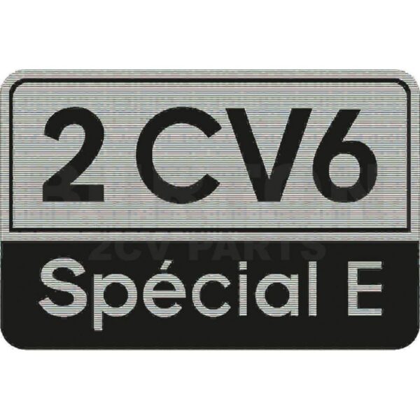 Tarra 2CV6 Spécial E, Citroën 2CV